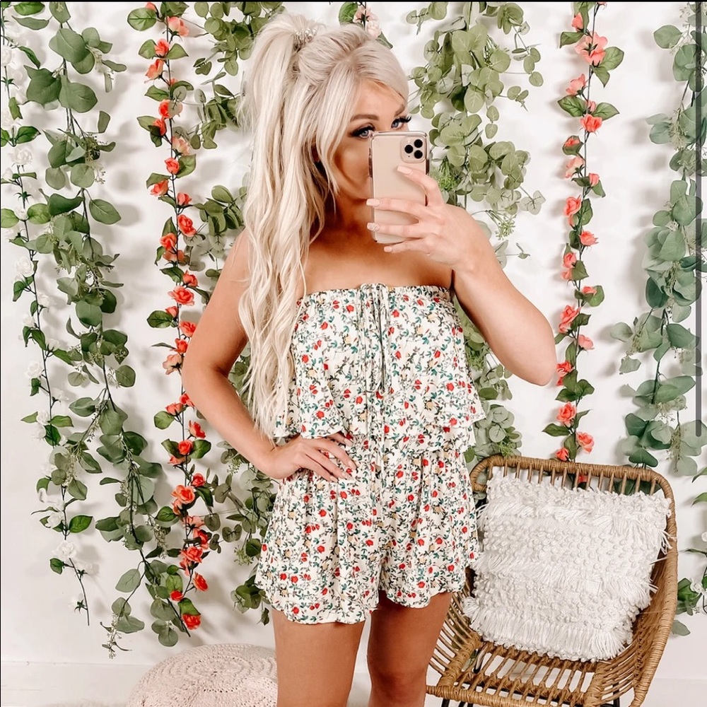 NWT NanaMacs Ninexis Romper Size Large